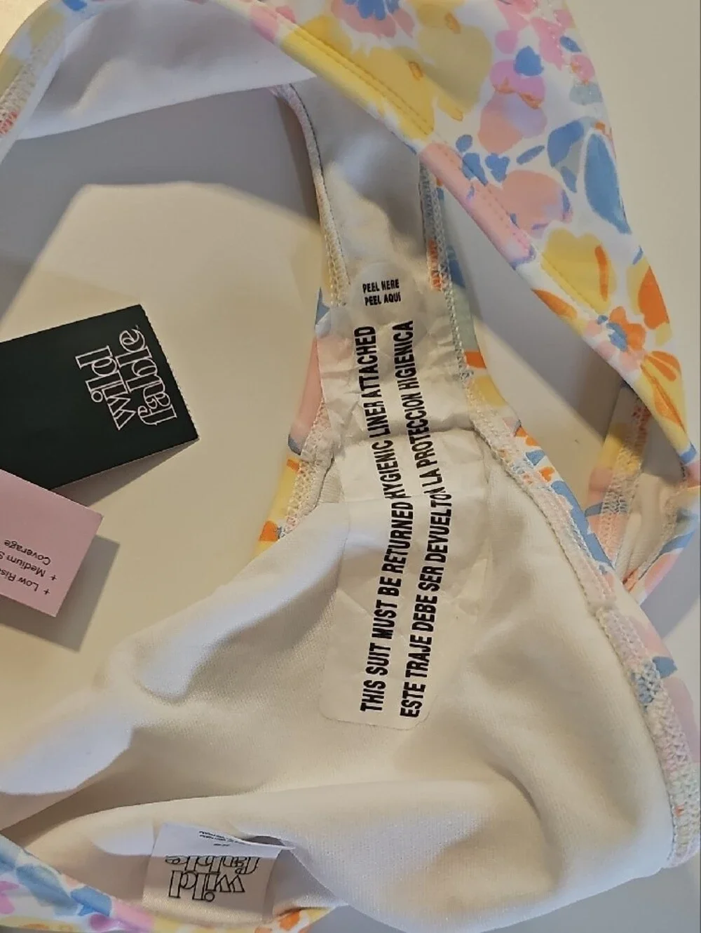 Wild Fable Pastel Floral Bikini Set - Picture 8 of 9